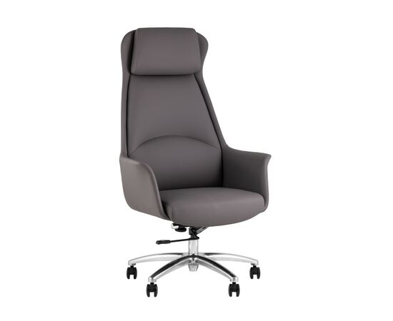Кресло руководителя TopChairs Viking NEW серое | Интернет магазин мебели и декора LifeDekor