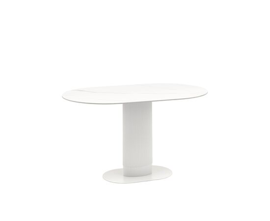 Стол обеденный Mystery 130х80 см белый керамика | Интернет магазин мебели и декора LifeDekor