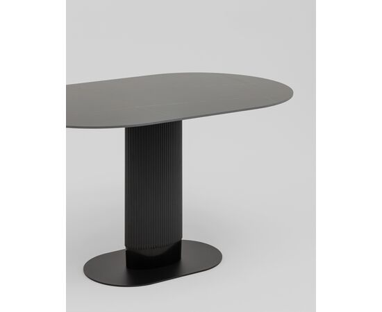 Стол обеденный Mystery 130х80 см чёрный керамика, изображение 8 | Интернет магазин мебели и декора LifeDekor