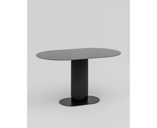 Стол обеденный Mystery 130х80 см чёрный керамика, изображение 2 | Интернет магазин мебели и декора LifeDekor