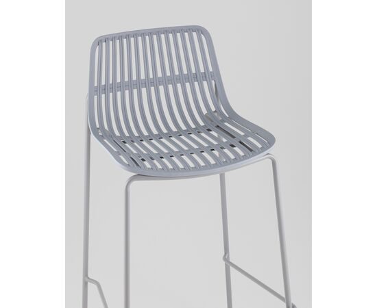 Стул барный Louran с подушкой серый, изображение 8 | Интернет магазин мебели и декора LifeDekor
