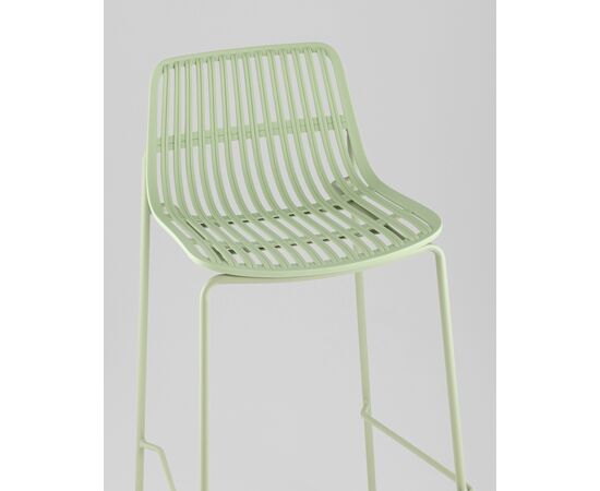 Стул барный Louran с подушкой зелёный, изображение 8 | Интернет магазин мебели и декора LifeDekor