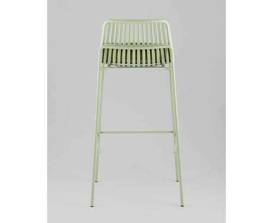 Стул барный Louran с подушкой зелёный, изображение 5 | Интернет магазин мебели и декора LifeDekor
