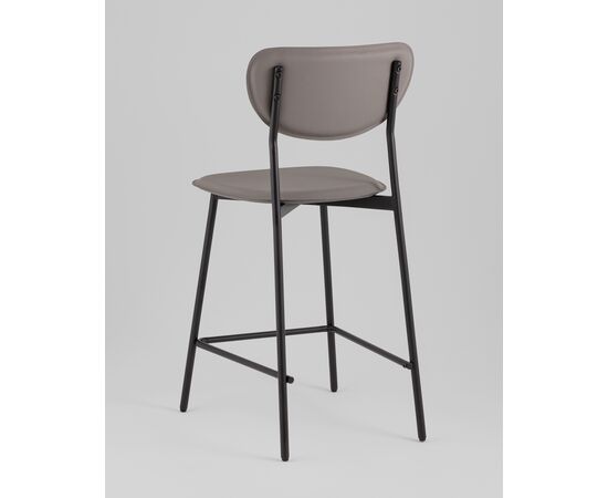 Стул полубарный Minnie серый, изображение 6 | Интернет магазин мебели и декора LifeDekor