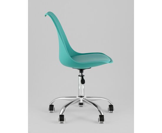 Стул BLOK SN пластиковый бирюзовый, изображение 4 | Интернет магазин мебели и декора LifeDekor