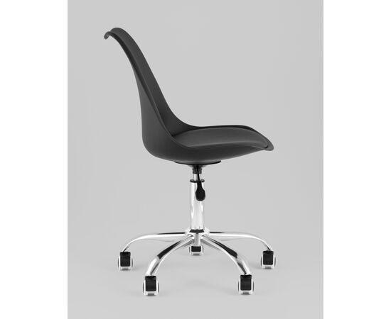 Стул BLOK SN пластиковый черный, изображение 4 | Интернет магазин мебели и декора LifeDekor