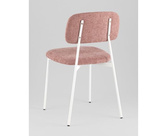 Стул Chao розовый белые ножки, изображение 6 | Интернет магазин мебели и декора LifeDekor