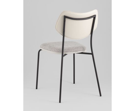 Стул обеденный Casey серый с серой экокожей, изображение 8 | Интернет магазин мебели и декора LifeDekor