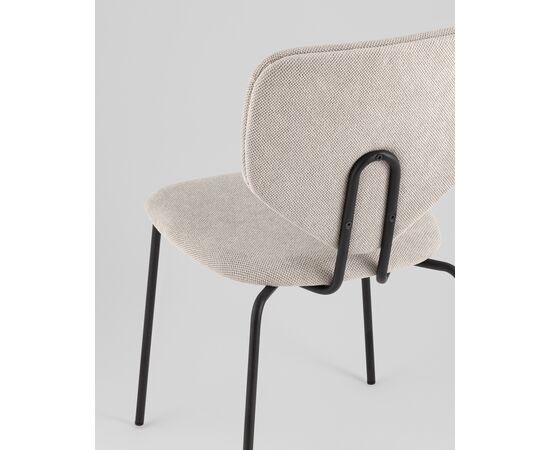 Стул обеденный Masey бежевый, изображение 7 | Интернет магазин мебели и декора LifeDekor