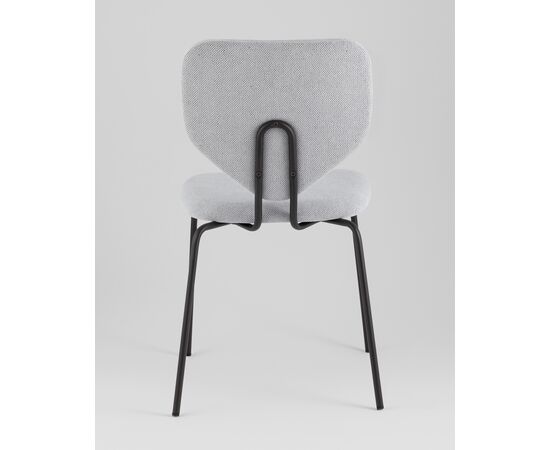 Стул обеденный Masey серый, изображение 5 | Интернет магазин мебели и декора LifeDekor