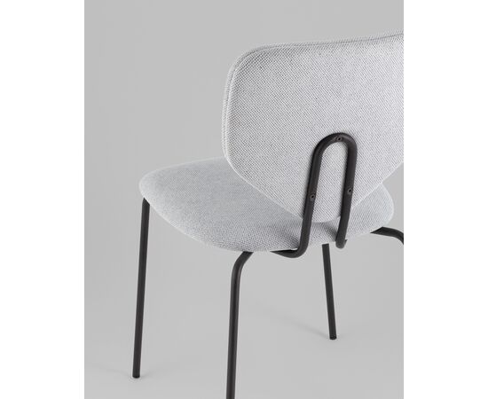 Стул обеденный Masey серый, изображение 7 | Интернет магазин мебели и декора LifeDekor