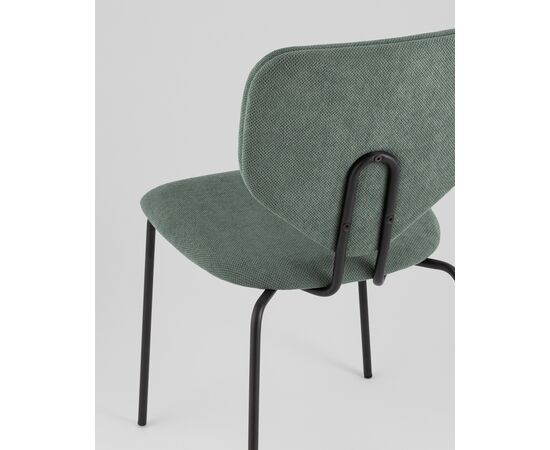 Стул обеденный Masey зеленый, изображение 7 | Интернет магазин мебели и декора LifeDekor