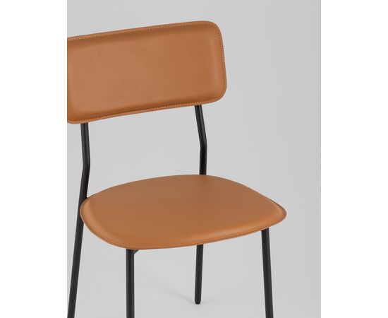 Стул обеденный Mikkie коричневый, изображение 8 | Интернет магазин мебели и декора LifeDekor