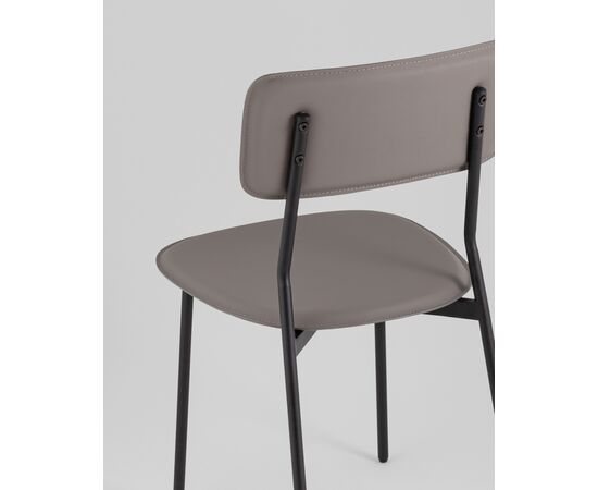 Стул обеденный Mikkie серый, изображение 7 | Интернет магазин мебели и декора LifeDekor