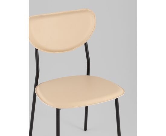 Стул обеденный Minnie бежевый, изображение 8 | Интернет магазин мебели и декора LifeDekor