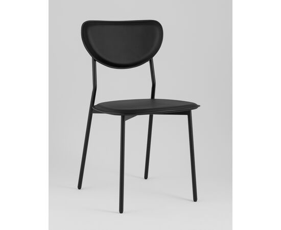 Стул обеденный Minnie чёрный, изображение 2 | Интернет магазин мебели и декора LifeDekor
