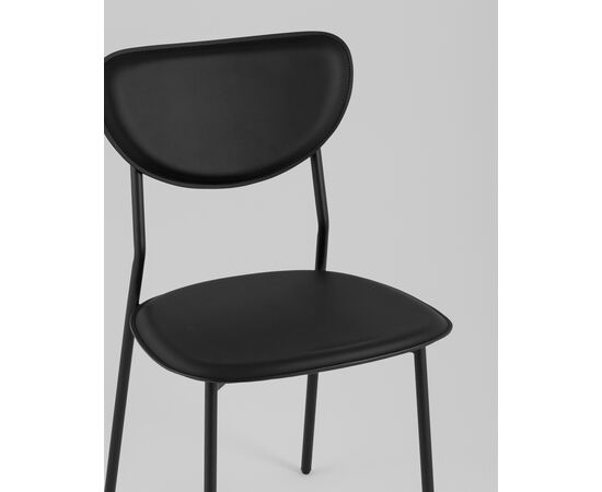 Стул обеденный Minnie чёрный, изображение 8 | Интернет магазин мебели и декора LifeDekor