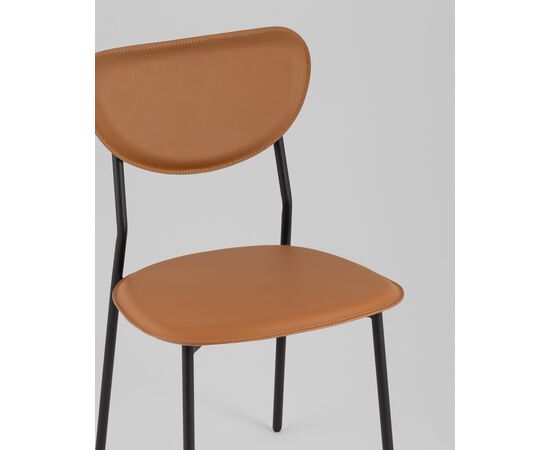 Стул обеденный Minnie коричневый, изображение 8 | Интернет магазин мебели и декора LifeDekor