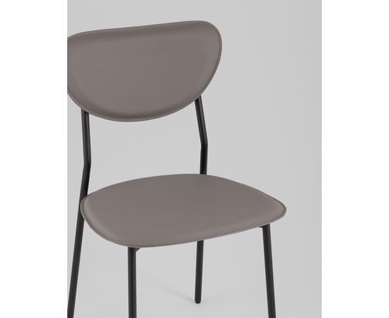 Стул обеденный Minnie серый, изображение 8 | Интернет магазин мебели и декора LifeDekor