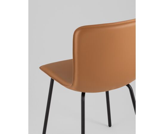 Стул обеденный Pluto коричневый, изображение 7 | Интернет магазин мебели и декора LifeDekor