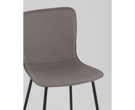 Стул обеденный Pluto серый, изображение 8 | Интернет магазин мебели и декора LifeDekor