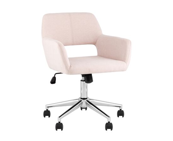 Стул офисный ROSS рогожка светло-розовый | Интернет магазин мебели и декора LifeDekor