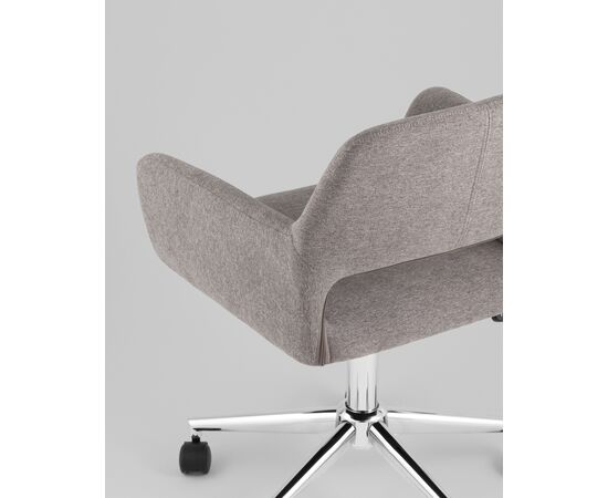 Стул офисный ROSS рогожка темно-серый, изображение 9 | Интернет магазин мебели и декора LifeDekor