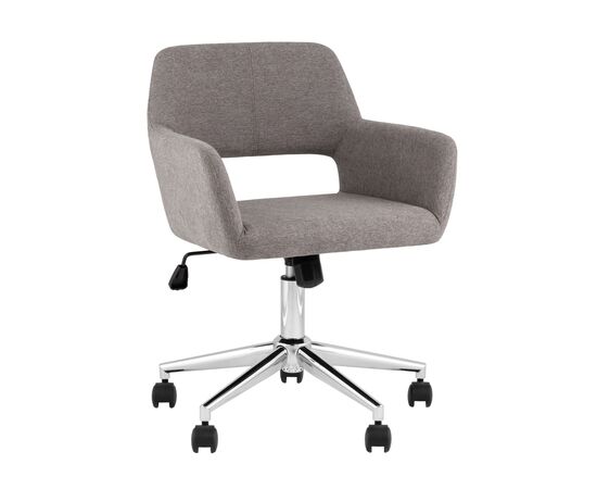 Стул офисный ROSS рогожка темно-серый | Интернет магазин мебели и декора LifeDekor