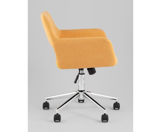 Стул офисный ROSS рогожка желтый, изображение 6 | Интернет магазин мебели и декора LifeDekor