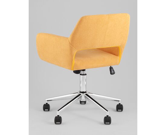 Стул офисный ROSS рогожка желтый, изображение 8 | Интернет магазин мебели и декора LifeDekor