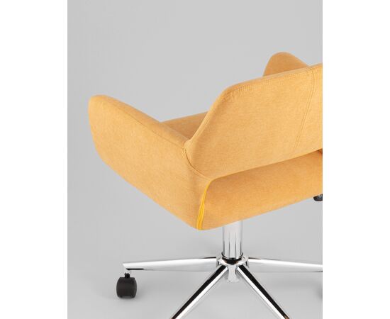 Стул офисный ROSS рогожка желтый, изображение 9 | Интернет магазин мебели и декора LifeDekor