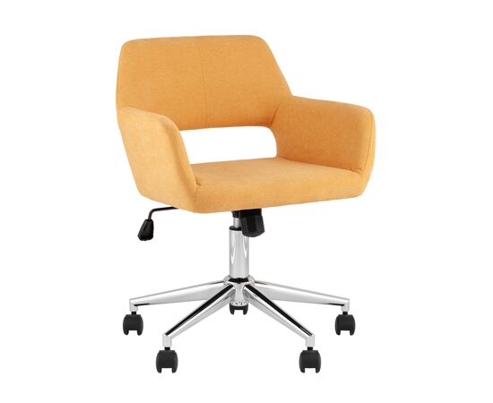 Стул офисный ROSS рогожка желтый | Интернет магазин мебели и декора LifeDekor