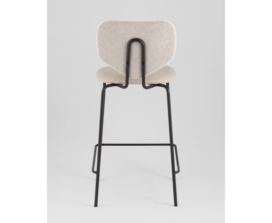 Стул полубарный Masey бежевый с бежевой экокожей, изображение 7 | Интернет магазин мебели и декора LifeDekor