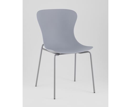 Стул Shaya пластик серый, изображение 2 | Интернет магазин мебели и декора LifeDekor