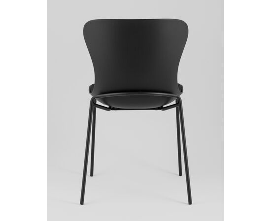 Стул Shaya с подушкой пластик черный, изображение 5 | Интернет магазин мебели и декора LifeDekor