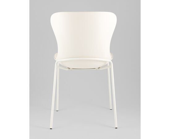 Стул Shaya с подушкой пластик молочный, изображение 5 | Интернет магазин мебели и декора LifeDekor