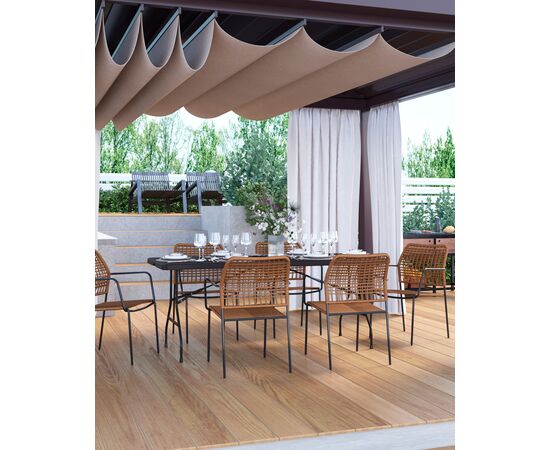 Стул Solaia светло-коричневый, изображение 28 | Интернет магазин мебели и декора LifeDekor