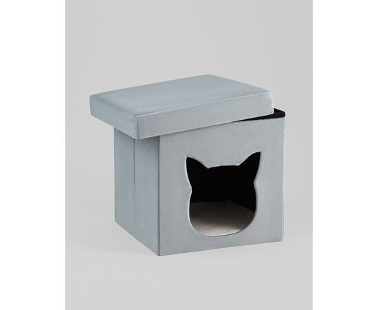 Пуф складной с ящиком Store Pet бирюзовый, изображение 6 | Интернет магазин мебели и декора LifeDekor