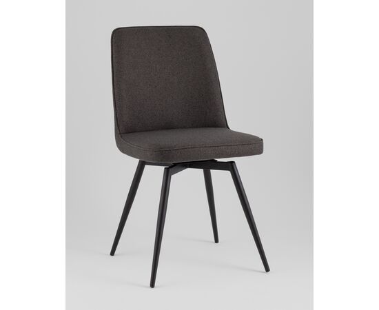 Стул Flatt вращающийся темно-серый, изображение 2 | Интернет магазин мебели и декора LifeDekor