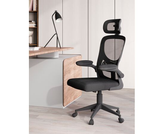 Кресло офисное TopChairs Airone черный, изображение 7 | Интернет магазин мебели и декора LifeDekor