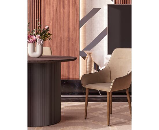 Стул Диана велюр бежевый, изображение 8 | Интернет магазин мебели и декора LifeDekor