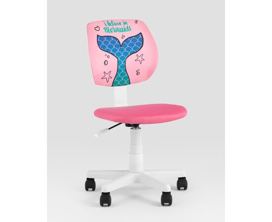 Кресло компьютерное детское ЛОЛО Mermaid Tail пластик белый, изображение 18 | Интернет магазин мебели и декора LifeDekor