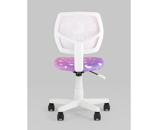 Кресло компьютерное детское ЛОЛО Starry Night пластик белый, изображение 23 | Интернет магазин мебели и декора LifeDekor