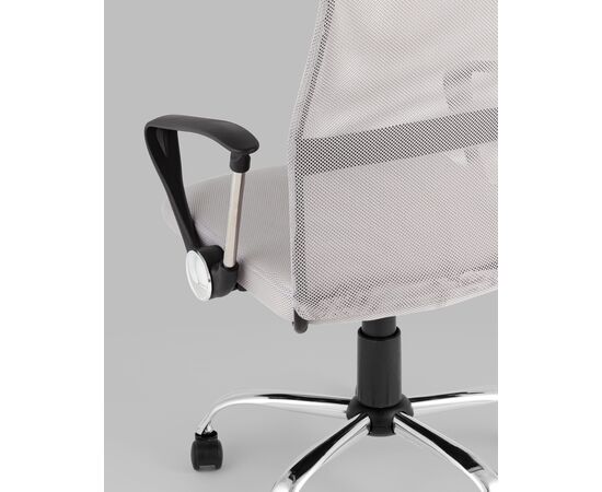 Кресло офисное TopChairs Benefit NEW серое, изображение 14 | Интернет магазин мебели и декора LifeDekor