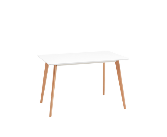 Стол обеденный FRANK NEW 120*80 белый, изображение 15 | Интернет магазин мебели и декора LifeDekor