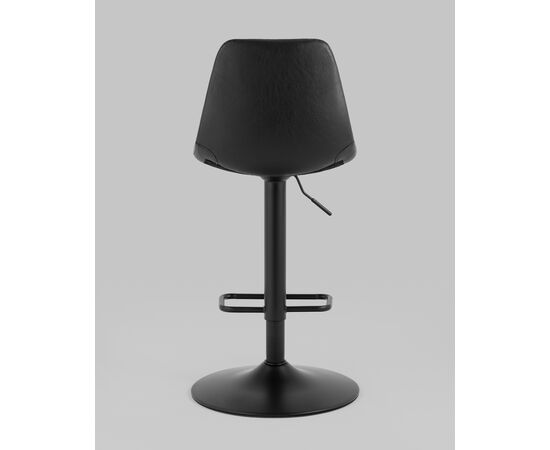 Стул барный Code экокожа чёрный, изображение 22 | Интернет магазин мебели и декора LifeDekor