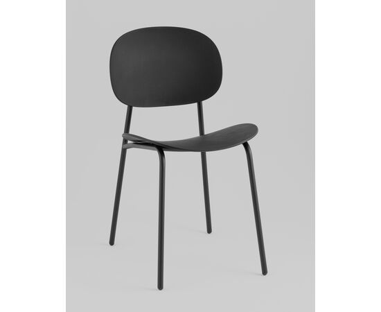 Стул Edie пластик черный, изображение 10 | Интернет магазин мебели и декора LifeDekor