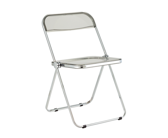 Стул складной Fold Smoke серый, изображение 3 | Интернет магазин мебели и декора LifeDekor