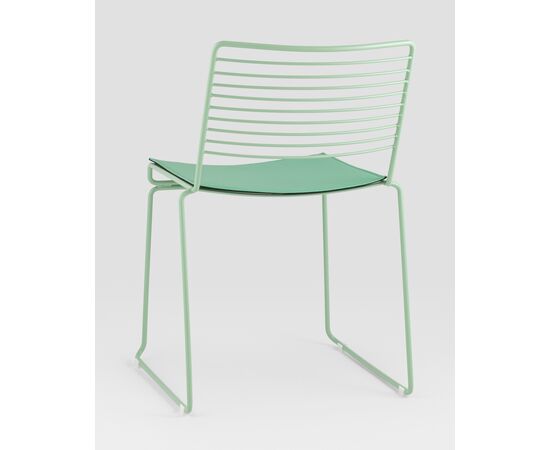 Стул обеденный Danny зеленый с подушкой, изображение 22 | Интернет магазин мебели и декора LifeDekor