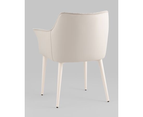 Стул обеденный Feston слоновая кость букле с экокожей, изображение 14 | Интернет магазин мебели и декора LifeDekor